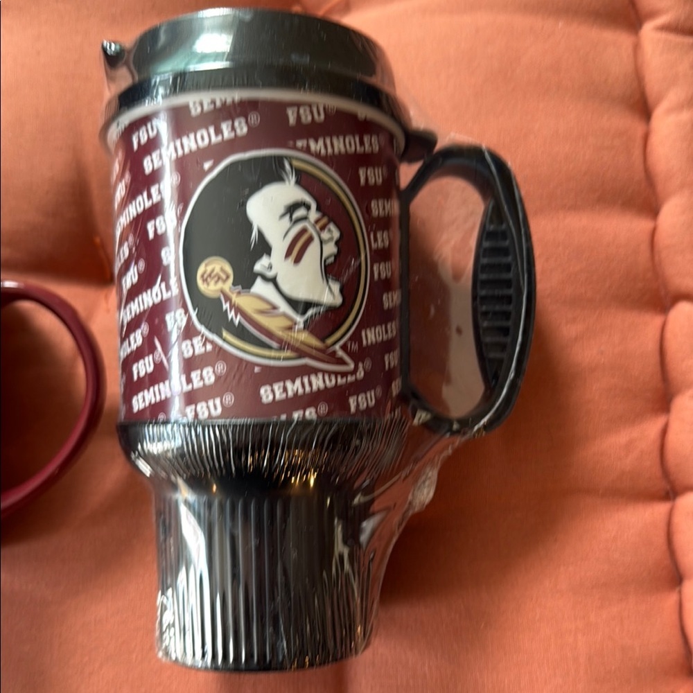 Florida State Seminoles Mug and Travel Tumbler Set - Red and Black - Picture 3 of 5